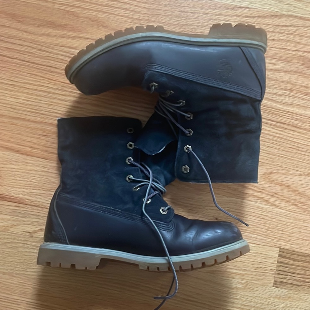 Timberland navy blue women’s earthkeeper boot sz 8.5